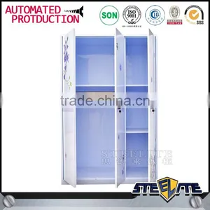 Wholesale Price Assemble Portable Wardrobe Home Almirah Designs 3 Door Corner Wardrobe thumbnail-2