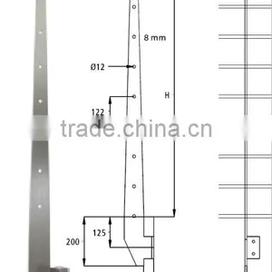 JINXIN Balustrade Inox/Metal Balustrade/Handrail Balustrade thumbnail-2