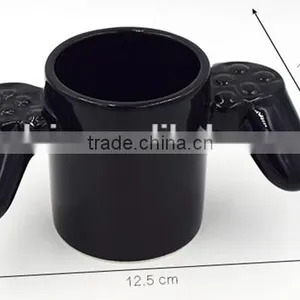 Ceramic Novelty 3D Game Button Double Handle Mugs thumbnail-2
