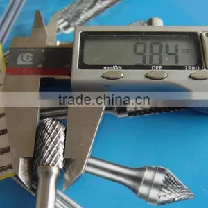 Cylinder Ball Nose Tungsten Carbide Rotary Burrs thumbnail-1