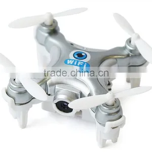 Mini Nano Quadcopter Wifi FPV 0.3MP Camera LED 3D Flip 4CH Micro Drone Cheerson CX-10W thumbnail-3