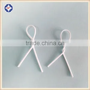 Bag Closure Used Precut Colorful Plastic Coated Iron Wire Twist Tie thumbnail-6