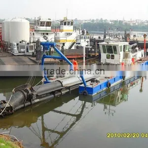 Hydraulic Suction Dredger Vessel Cleaning Mud/sand thumbnail-1