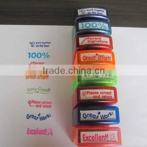 2016 Good Quality and Competitive Price Teacher Stamp Set/8pcs Stamp Set /student Stamp Set thumbnail-2