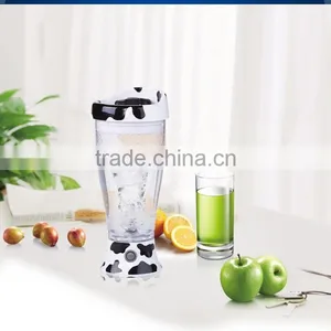 Skinny Moo Self Stirring Mug Coffee Stirring Cups Juice Mixer Stirring Cups thumbnail-1