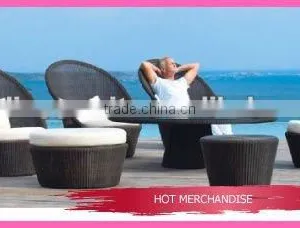 Outdoor Furniture High Back Rattan Sofa Set thumbnail-1