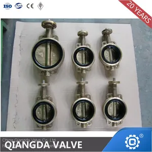 Concentric Wafer Rubber Seated Butterfly Valve With Lever Operated Manufacturer thumbnail-2