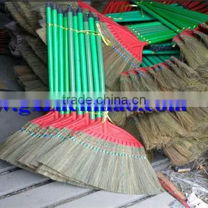 Flower Grass Hand Broom With PVC Coated Handle and Dustpan thumbnail-1