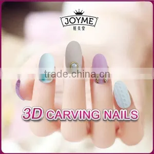 New Product Wholesale 24pcs Easy Nails Decorated With Metal Designer Press on Nails thumbnail-2