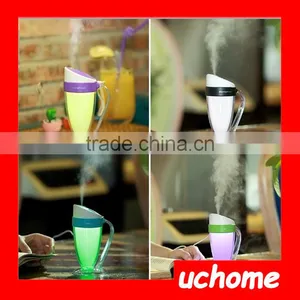 UCHOME 2017 Newest Design USB Moonlight Cup Humidifier With Coloful Led Light thumbnail-2