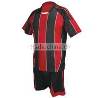 Red & Black Color Soccer Uniform thumbnail-1
