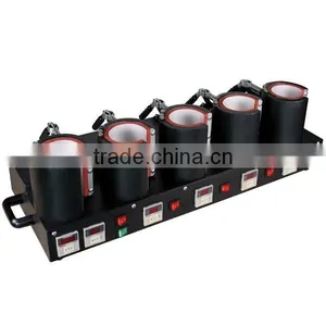 5 in 1 Mug Sublimation Heat Printing Machine With 5 Heating Element thumbnail-2