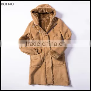 2016 China Supplier Sexy Coat Long Ladies Fur Jacket thumbnail-6