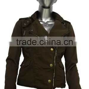 ALIKE Jacket Woman Garment Dye Jacket Wholesale thumbnail-1