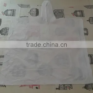 White Pvc Kid Rain Poncho With Rain Cap thumbnail-1
