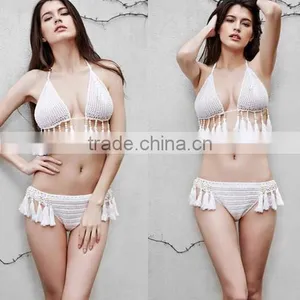 Runwaylover 5119 Sexy Fashion Sexy Crochet Sexy Ladies Crochet Fringebikini thumbnail-2