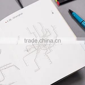 High-grade PU Hardcover Notebook Creative Stationery Customizable Notepad thumbnail-3