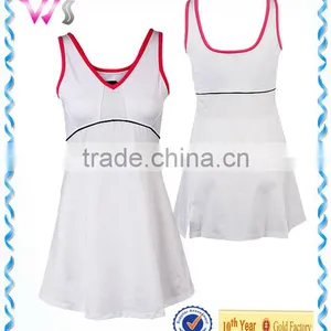 Customized Adult/Child Tennis Dress Women Cheap Plain Tennis Dresses thumbnail-1