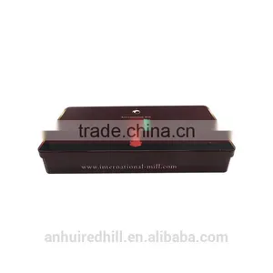 New Rectangular Exquisite Decorative Christmas Tin Box for Gift thumbnail-1