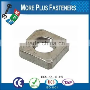 Made in Taiwan DIN 562 Square Nut DIN 562 thumbnail-6