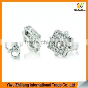 2017 New Fashion 16diamond Inlay Zircon Platinum Plating Earrings thumbnail-3