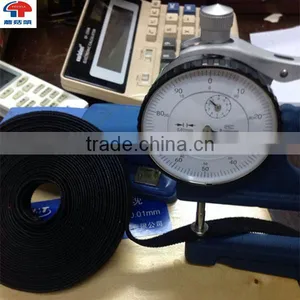 Black Nylon Strong Sticky Back To Back Hook And Loop Fastener Tape thumbnail-3