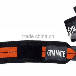 Weight Lifting Sports Elastic Wrist Wrap 12" thumbnail-3