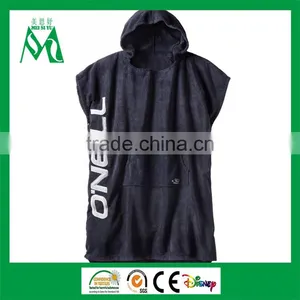 China Egyption Cotton Long Towel Poncho With Logo thumbnail-1