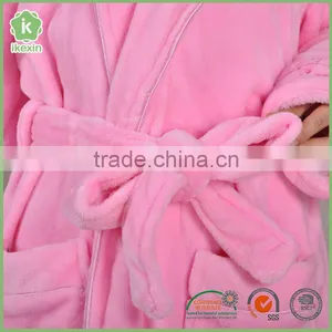 Wholesale Cheap Pink Cute Embroidery Couple Bathrobe thumbnail-5