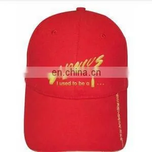 New Style Eco Friendly Red Sport Cap thumbnail-1