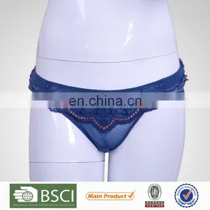 China Manufacturer Breathable Female Blue Underware thumbnail-1
