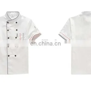 Fashion Design Chef Worker Uniform With100% Cotton Fabric thumbnail-3