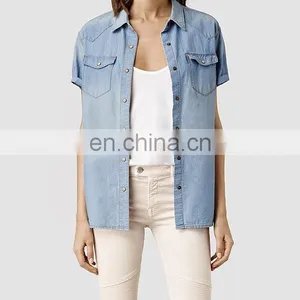 Wholesale China Women Clothing New Design Fashion Summer Short Sleeve Jacket thumbnail-1