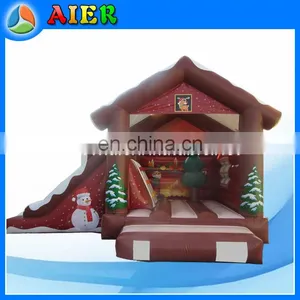 New Design for Christmas Decoration Inflatable Boucer Slide thumbnail-1