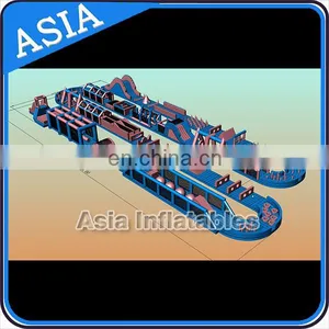Factory Outlet Commercial Grade Outdoor Inflatable Obstacle Course Equipment for Kids thumbnail-2