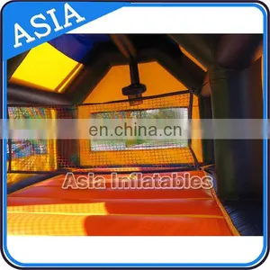 PVC Tarpaulin Inflatable Paintball Tent / Outdoor Inflatable Tent For Paintball Event thumbnail-3