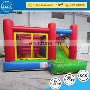 TOP INFLATABLES Multifunctional Jumping Castle Bouncer Inflatable Nip Slip on a Water Slide thumbnail-1