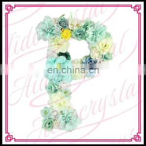 Aidocrystal Morden Home Decor Wholesalers Artificial Flowers Arts And Crafts Flower Letters thumbnail-1