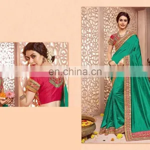 Designer Silk Saree thumbnail-2