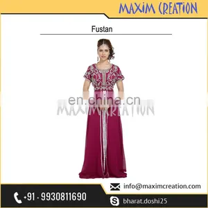 Most Admirable Evening Wear Home Gown Fustan For Arabian Women 6566 thumbnail-3