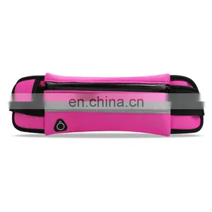 Outdoor Waterproof Reflective Elastic Sport Waist Bag thumbnail-3