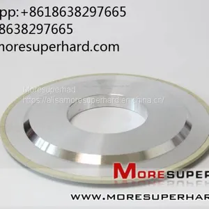 14A1 Ceramic Bonded Diamond High Efficiency Ultra-hard Grinding Wheel Alisa@moresuperhard.com thumbnail-3