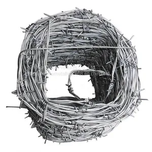 PVC Coated Barb Wire thumbnail-1