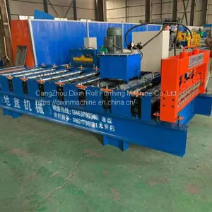 Trapezoidal Sheet Roof Tile Wall Panel Roll Forming Machine Manufacturer thumbnail-3