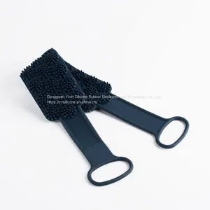 Long Silicone Bath Body Brush, Exfoliating Long Silicone Body Back Skin Scrubber, Easy to Clean thumbnail-1