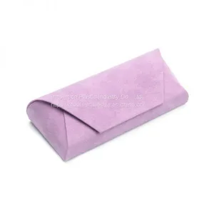 Simple, Vintage Portable Eyeglasses Case; Elegant Eyewear Case for Reading Glasses and Sunglasses thumbnail-1