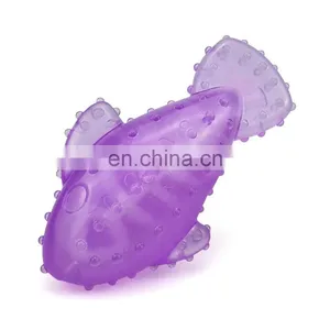 Fish Shape Chew Toy for Dogs Best Dental Dog Chew Toy Reduces Plaque & Tartar Buildup Without Brushing Teeth Clean Dog Toy thumbnail-4