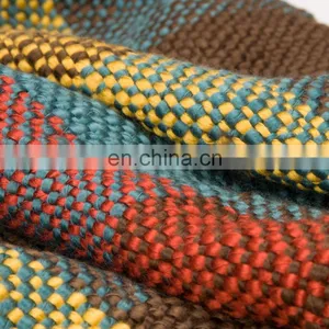 60"x 50" Inc Fun Colors Bright Woven Throw Blanket With Tasseled Ends thumbnail-6