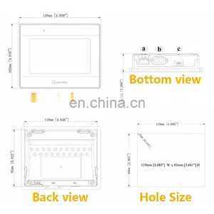 Brand New WEINVIEW HMI TK6051iP 4.3 Inch Touch Screen Human Machine Interface thumbnail-4