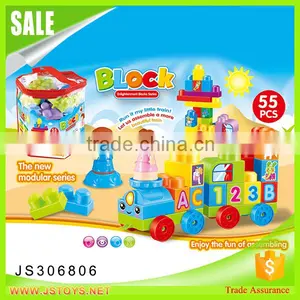 2016 New Educational Construction Plastic Building Blocks Set for Children thumbnail-1